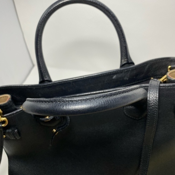 Burberry Medium Banner Bag Black - Picture 10 of 16